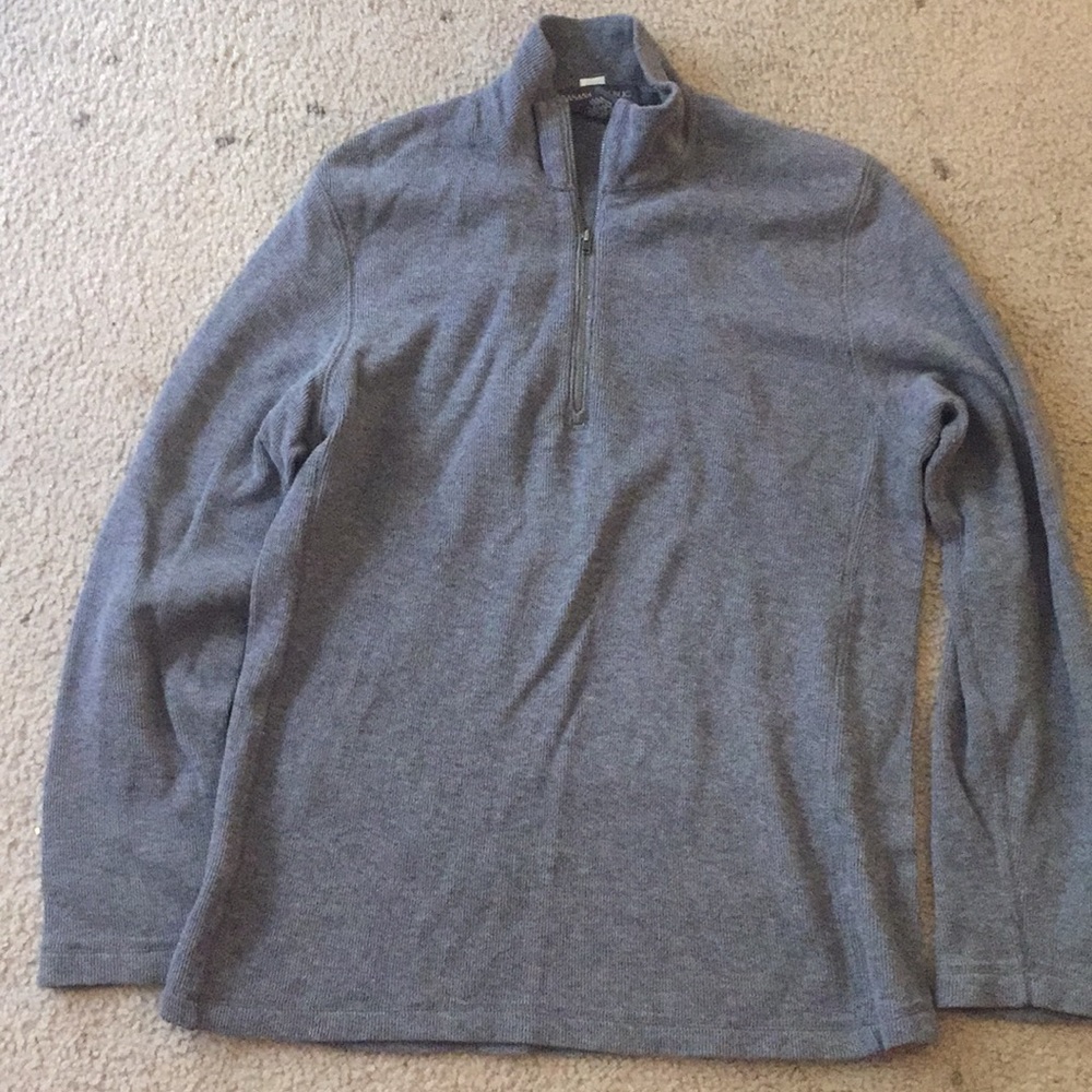 Banana republic quarter zip size small